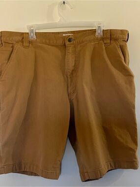 Carhartt Men's Relaxed Fit Rugged Flex Canvas Work Shorts Size 42